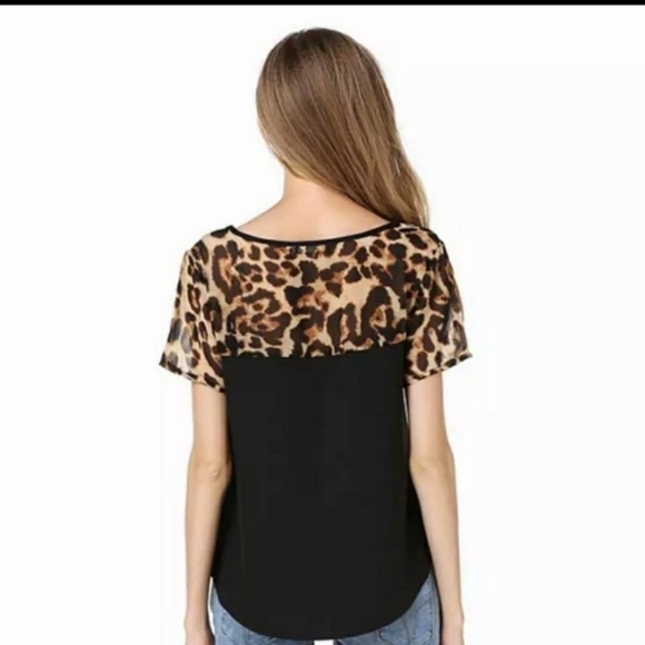 Leopard print top - Picture 2 of 5
